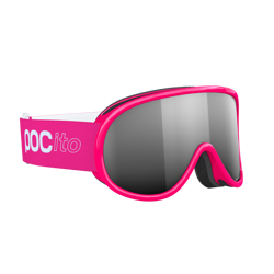 Brille POC Pocito Retina Fluorescent Pink/Partly Sunny Silver - 2024/25