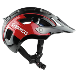 Casco bike helmet MTBE2 Black/Red - 2024