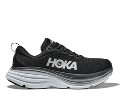 Damen Schuhe Hoka Bondi 8 Black/White