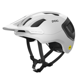 Fahrradhelm POC Axion Race MIPS Hydrogen White/Uranium Black Matt