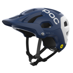 Fahrradhelm POC Tectal Race MIPS Lead Blue/Hydrogen White Matt