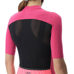 Fahrradtrikot UYN Lady Biking Lightspeed Fuxia/Black -2023