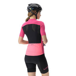 Fahrradtrikot UYN Lady Biking Lightspeed Fuxia/Black -2023