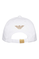 Kappe Emporio Armani Woman Classic Hat White