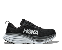 Man Schuhe Hoka Bondi 8 Black/White