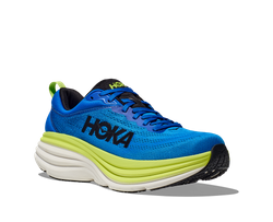 Man Schuhe Hoka Bondi 8 Electric Cobalt/Lettuce