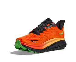 Man Schuhe Hoka Clifton 9 Flame/Vibrant Orange