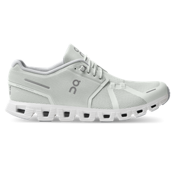 Man Schuhe On Running Cloud 5 Ice/White