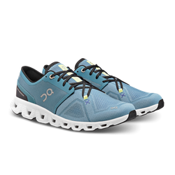 Man Schuhe On Running Cloud X 3 Pewter/White