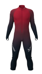 Rennanzug Schoffel Team Racesuit Unisex Chinese Red - 2024/25