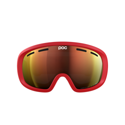 Skibrille POC Fovea Mid Prismane Red/Partly Sunny Orange - 2024/25