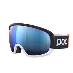 Skibrille POC Fovea Race Uranium Black/Hydrogen White/Partly Sunny Blue - 2023/24