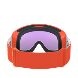 Skibrille POC Fovea Race Zink Orange/Hydrogen White/Partly Sunny Blue - 2023/24