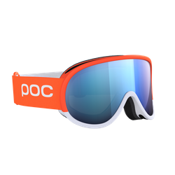 Skibrille POC Retina Mid Race Zink Orange/Hydrogen White/Partly Sunny Blue - 2023/24