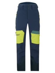 Skihose Ziener Tewes Full-Zip Man Dark Navy Lime - 2024/25