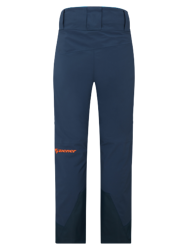 Skihose Ziener Tewes Full-Zip Teamwear Lady Blue Foggy Print Dark Navy - 2024/25