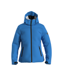 Skijacke ENERGIAPURA Jacket With Hood Flond Lady Unicolor Turquoise - 2023/24