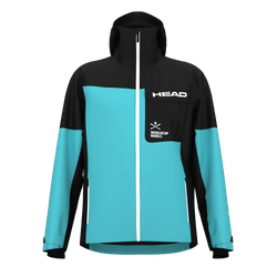 Skijacke HEAD Race Nova Jacket Black/Blue - 2024/25