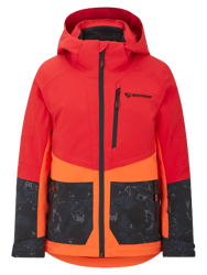 Skijacke Ziener Trivor Man Padded Red Orange Pop - 2024/25