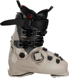 Skischuhe Atomic Hawx Prime 130 S BOA GW Cement/Black/Red - 2024/25