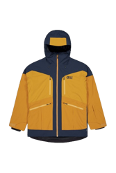 Snowboardjacke Picture Naikoon Dark Blue-Camel Honey - 2024/25 