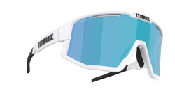 Sonnenbrille BLIZ Fusion Matt White/Brown Blue