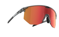 Sonnenbrille BLIZ Hero Transparent Dark Grey Frame/Brown with Red Multi Lenses