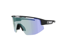 Sonnenbrille BLIZ Matrix Nano Photochromic Matt Black/Brown Blue