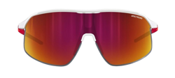 Sonnenbrille Julbo Density Spectron 3 Matt White / Fluo Orange / Blue