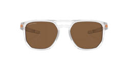 Sonnenbrille OAKLEY Latch Beta Introspect Collection Prizm Bronze Lenses / Matte Clear Frame