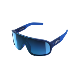 Sonnenbrille POC Aspire POCito Lead Blue Translucent/Equalizer Grey/Space Blue Mirror - 2024/25