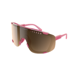 Sonnenbrille POC Devour Actinium Pink Translucent - 2023/24