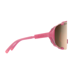 Sonnenbrille POC Devour Actinium Pink Translucent - 2023/24