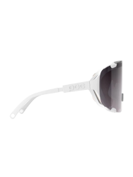 Sonnenbrille POC Devour Hydrogen White/Clarity Trail /Partly Sunny Silver