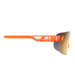 Sonnenbrille POC Elicit Fluo. Orange Translucent/Clarity Road/Partly Sunny Gold