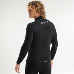 Thermounterwäsche UYN Man Elevatyon Biomorph UW Shirt Long SL Turtle New Neck Black - 2024/25