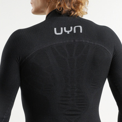 Thermounterwäsche UYN Man Elevatyon Biomorph UW Shirt Long SL Turtle New Neck Black - 2024/25