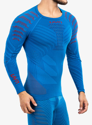 Thermounterwäsche UYN Man Resilyon Uw Shirt Lg Sl.turtle Neck Blue/Red - 2024/25