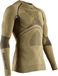 Thermounterwäsche X-BIONIC Radiactor 4.0 Shirt Round Neck LG SL Men Gold/Black - 2022/23