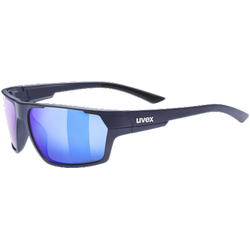 Sonnenbrille Uvex Sportstyle 233 P Deep Space Mat/Mirror Blue - 2023