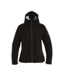 Kurtka narciarska ENERGIAPURA Jacket With Hood Flond Lady Unicolor Black - 2023/24