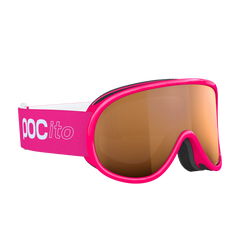 Gogle POC Pocito Retina Fluorescent Pink/Partly Sunny Light Orange - 2024/25