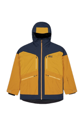 Snowboard jacket Picture Naikoon Dark Blue-Camel Honey - 2024/25