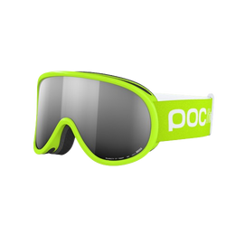 Goggles POC Pocito Retina Fluorescent Yellow/Green/Partly Sunny Silver - 2024/25