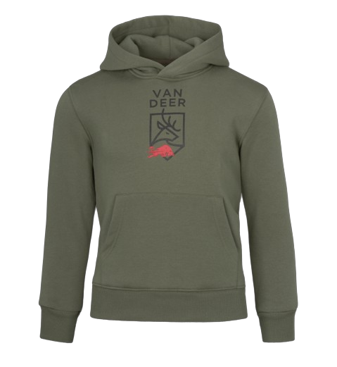 Bluza z kapturem Van Deer Hoodie JR Khaki - 2024/25