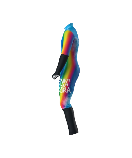 Race Suit ENERGIAPURA Rainbow (non insulated, unpadded) - 2023/24