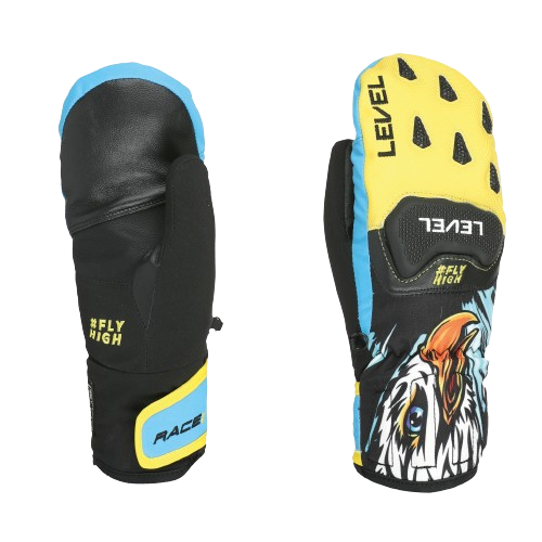 Rękawice Level Race JR Mitt Yellow-Blue - 2024/25