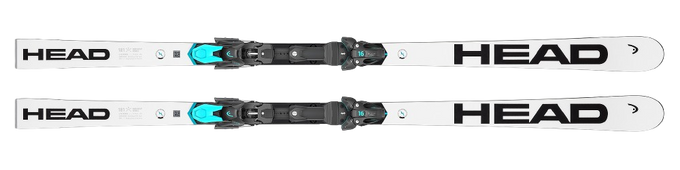 Narty HEAD WCR E-GS Rebel + Race Plate WCR 14 short (komórki) + Freeflex ST 16 - 2024/25