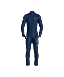 Race Suit Energiapura Globe Dark Blue (insulated, light padded) - 2024/25