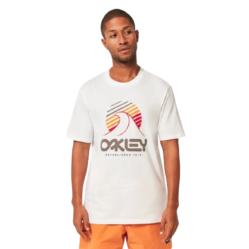 T-Shirt OAKLEY One Wave B1B Tee White - 2024/25